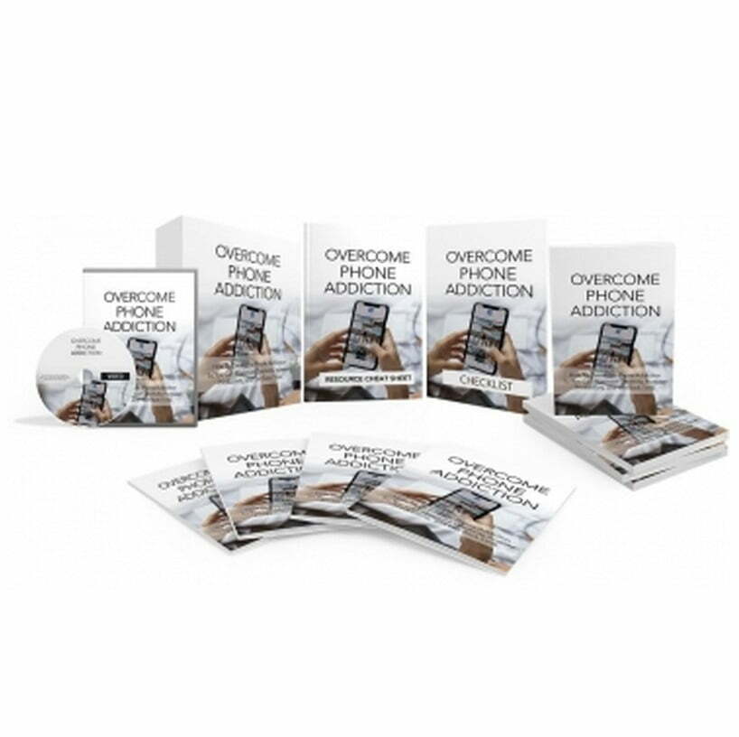 Overcome Phone Addiction – Video Course with Resell Rights Overcome Phone Addiction – Video Course with Resell Rights