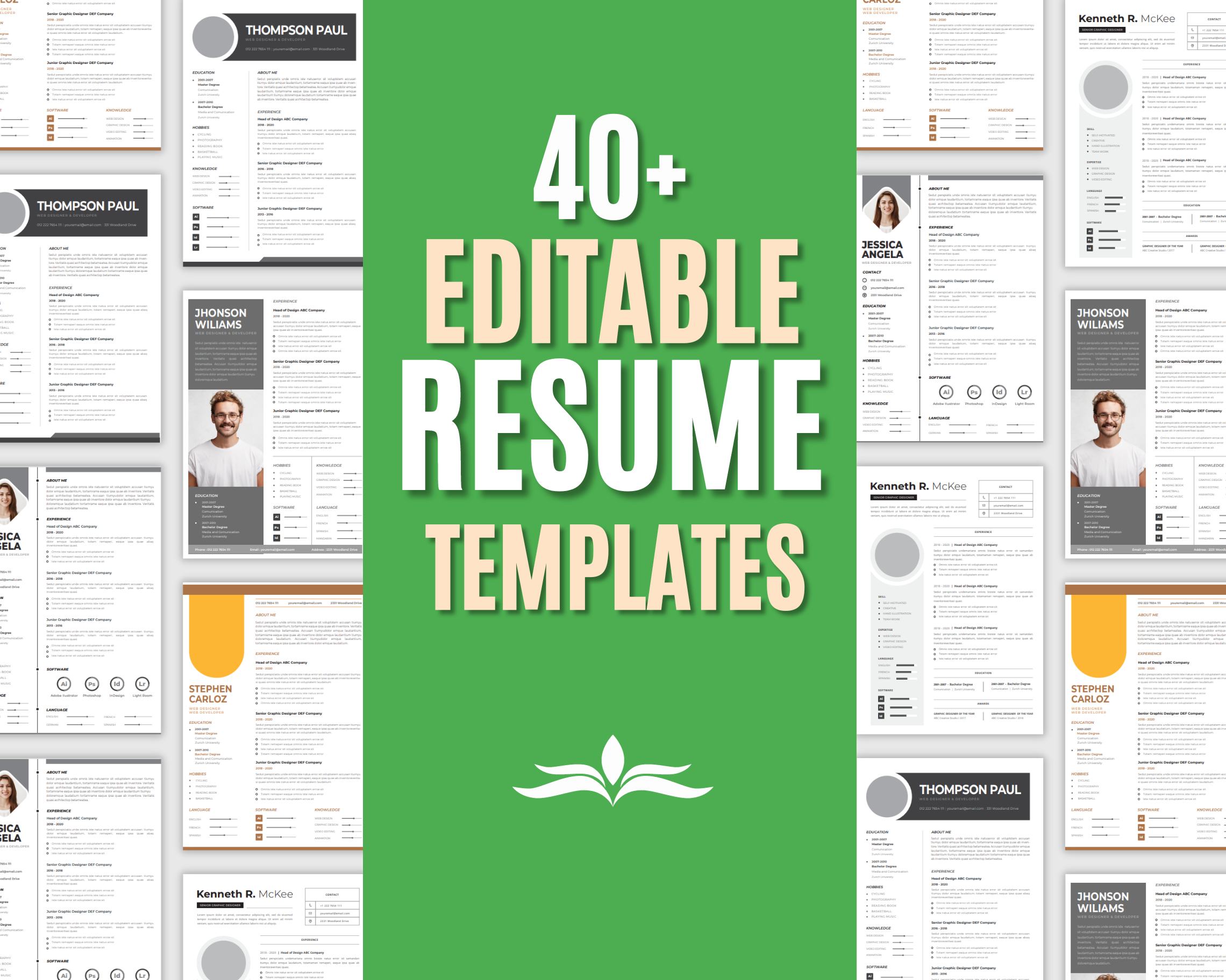 45+ Resume Templates (Adobe Illustrator, Word) 45+ Resume Templates (Adobe Illustrator, Word)
