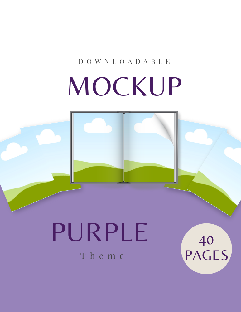40 Purple Mockup Templates 40 Purple Mockup Templates